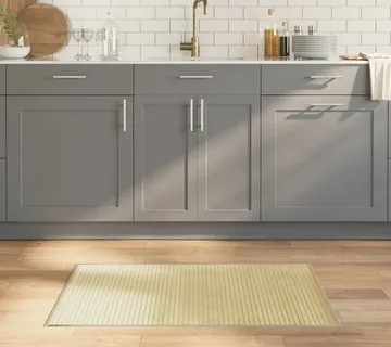 vidaXL Tepih pravokutni svijetli prirodni 60 x 100 cm od bambusa - Venlo