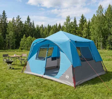 vidaXL Instant šator Plava 365 x 380 x 200 cm Poliester i čelik - Venlo