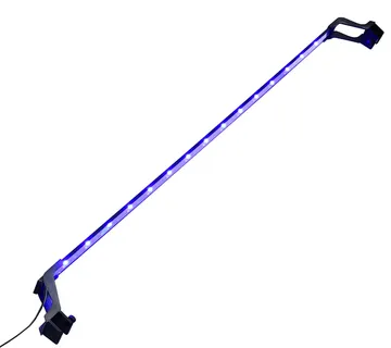 vidaXL Akvarijsko LED svjetlo sa stezaljkama 115 - 130 cm plavo-bijelo - Venlo