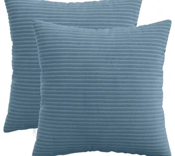 vidaXL Presvlaka za jastuk 2 pcs HEERLEN Plava 30 x 30 cm Kord - Venlo