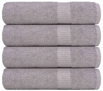 vidaXL Ručnici za ruke FROGN 4 kom. sivi 50x100 cm 360 g/m² - Venlo
