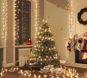 vidaXL Kompaktna LED traka s 3000 LED žarulja topla bijela 65 m PVC - Venlo