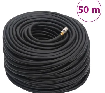 vidaXL Hibridno zračno crijevo crno 0,6 " 50 m od gume i PVC-a - Venlo