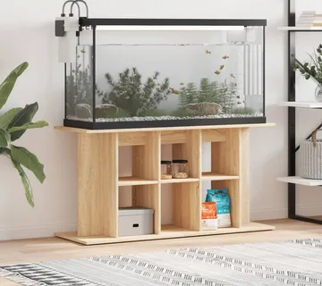 vidaXL Stalak za akvarij Sonoma hrast 120x40x60 cm Konstruirano drvo - Venlo