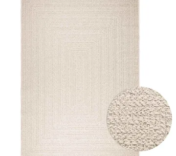 vidaXL Tepih ZIZUR 200 x 290 cm s izgledom jute unutarnji i vanjski - Venlo
