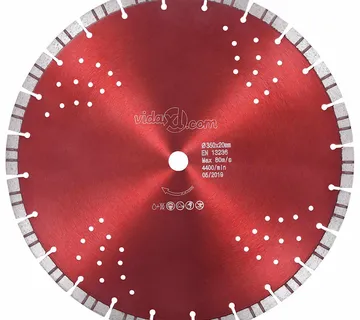 vidaXL Dijamantni disk za rezanje s turbo segmentima i rupama 350 mm - Venlo