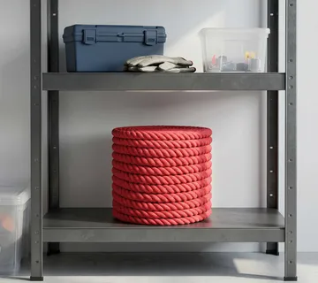 vidaXL Uže od jute 20 mm Crvena 100% Juta Tossa - Venlo