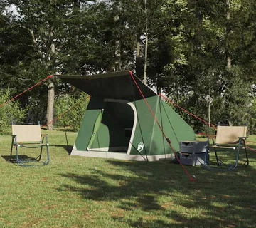 vidaXL Kamping šator 2-osobni Vodootporan Zelena taft - Venlo