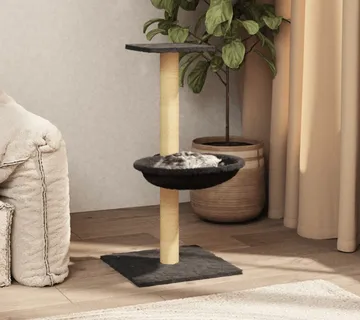 vidaXL Penjalica za mačke sa stupom za grebanje tamnosiva 74 cm - Venlo