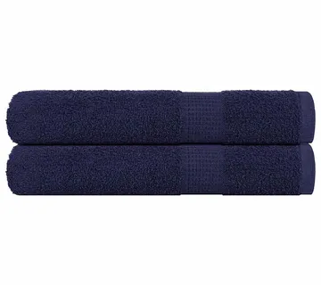 vidaXL Ručnici za saunu FROGN 2 kom tamnoplave boje 80x200 cm 360 g/m² - Venlo