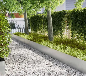 vidaXL Ograda oko Travnjaka 30 kom. 100 x 0,05 x 30 cm Cinkani čelik - Venlo