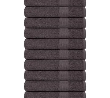 vidaXL Ručnici FROGN 10 kom antracit 100x200 cm 360 g/m² - Venlo