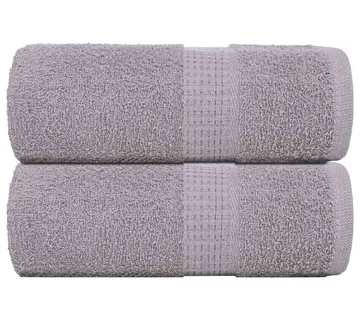 vidaXL Ručnici za goste FROGN 2 kom. Sivi 30x50 cm 360 g/m² - Venlo