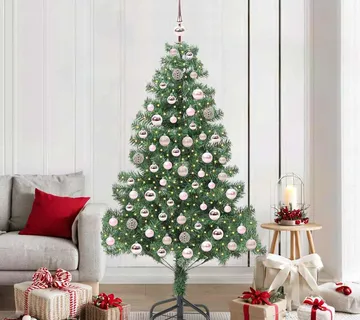 vidaXL Božićno drvce Zelena 210 cm PVC - Venlo