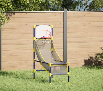 vidaXL Set arkadne košarkaške igre s loptom i crpkom 45 x 86 x 127 cm - Venlo