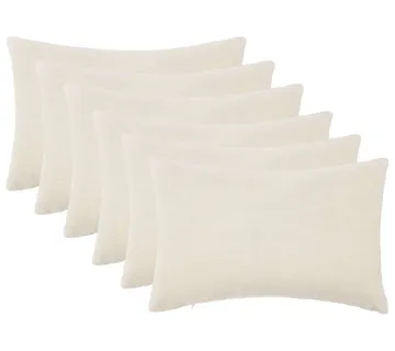 vidaXL Presvlaka za jastuk 6 pcs HEERLEN Krem 30 x 50 cm Bouclé - Venlo