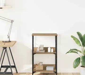 vidaXL Ormarić za knjige umjetnički hrast 50x33x82 cm izrađeno drvo - Venlo