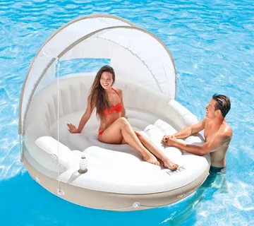 INTEX otok na napuhavanje s krovom 199 x 150 cm 58292 EU - Venlo