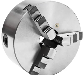 vidaXL Stezna glava za tokarski stroj s 3 čeljusti 160 mm čelična K11 160 - Venlo