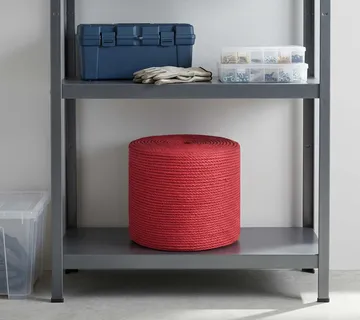 vidaXL Uže od jute 6 mm Crvena 100% Juta Tossa - Venlo