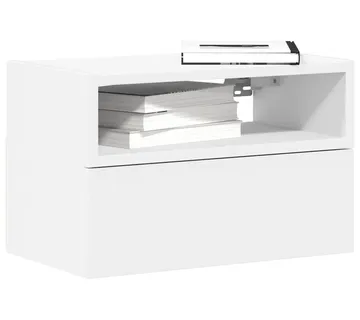 vidaXL Zidni noćni ormarić bijeli 45x26x28,5 cm - Venlo