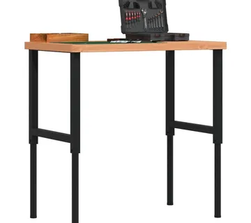vidaXL Radni stol 100x60x(73-99,5) cm od masivne bukovine pravokutni - Venlo