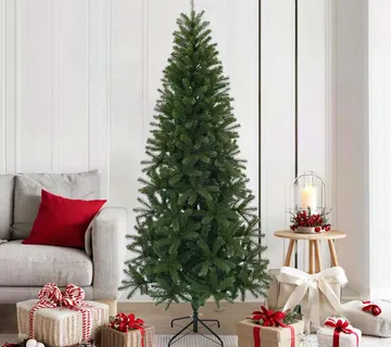 vidaXL Umjetno božićno drvce Zelena 180 cm PVC, PE i čelik - Venlo