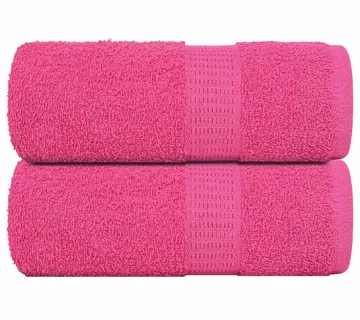 vidaXL Ručnici za goste FROGN 2 kom. Roza 30x50 cm 360 g/m² - Venlo