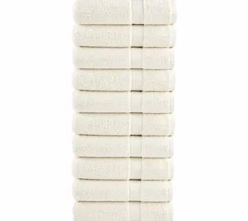 vidaXL Ručnici za ruke SOLUND 10 kom krem 50x100 cm 600 gsm - Venlo