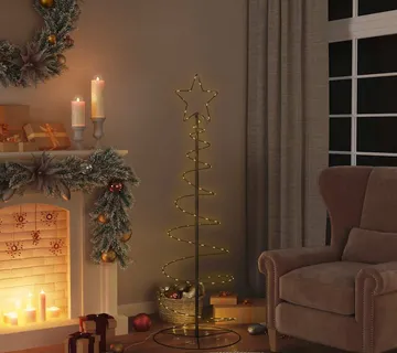 vidaXL LED božićno drvce 100 LED toplo bijelo 150 cm - Venlo