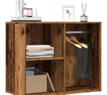 vidaXL Ormarić za odijevanje Staro drvo 80x40x65 cm Konstruirano drvo - Venlo