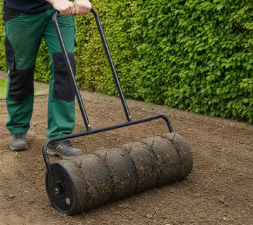 vidaXL Vrtni valjak za travu s stezaljkama za aeratore Ø 30 x 90 cm - Venlo