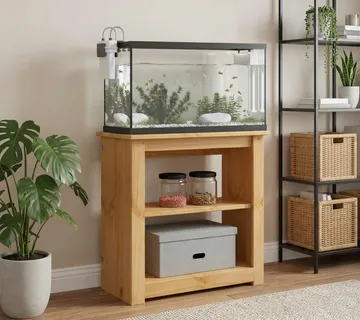 vidaXL Stalak za akvarij PANAMA Smeđa 60 x 30 x 60 cm 150 kg - Venlo