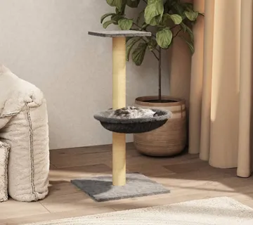 vidaXL Penjalica za mačke sa stupom za grebanje svjetlosiva 74 cm - Venlo