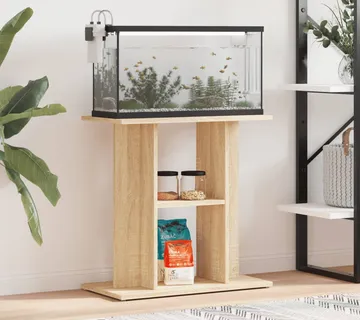 vidaXL Stalak za akvarij boja hrasta 60 x 30 x 60 cm konstruirano drvo - Venlo
