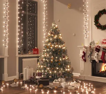 vidaXL LED traka s 400 LED žarulja topla bijela 13 m PVC - Venlo