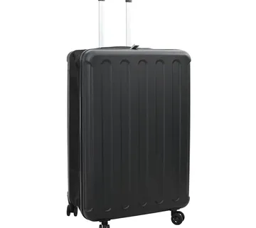 vidaXL Kofer s zaključavanjem Crna 50 x 30 x 76 cm ABS plastika - Venlo