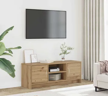 vidaXL TV ormarić Artisan hrast 102x30x37,5 cm izrađeno drvo - Venlo