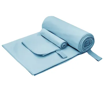 vidaXL Set sportskih ručnika 2 kom. Plava 50 x 30 cm, 200 x 100 cm - Venlo