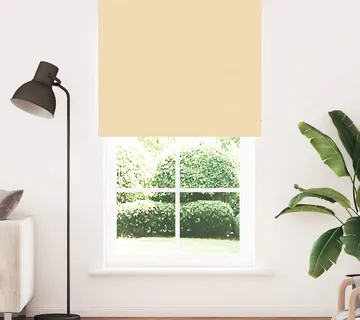 vidaXL Rolo zavjesa Blackout Bež 130x210 cm Širina tkanine 126,6 cm - Venlo
