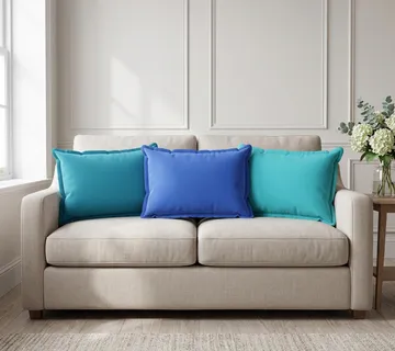 vidaXL Presvlaka za jastuk 2 kom. HOUTEN Tirkizna 40 x 60 cm Poliester - Venlo