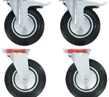 vidaXL Okretni kotačići 4 kom 200 mm - Venlo