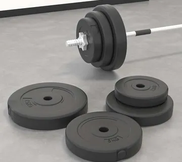 vidaXL Ploče za utege 6 kom 30 kg cementne - Venlo