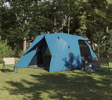 vidaXL Šator kupola za 6 osoba s krovom Plava 500 x 314 x 206 cm - Venlo