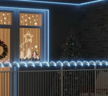 vidaXL Svjetlosna uže s 120 LED svjetlima Hladno Bijela 5 m PVC - Venlo