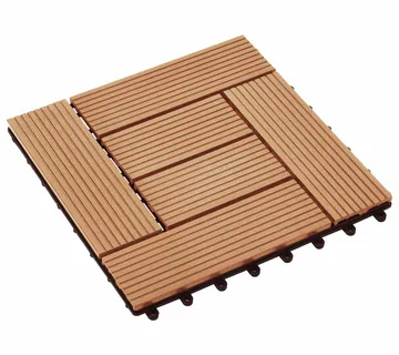 vidaXL Pločice za decking 11 kom. Tikovina 30 x 30 cm WPC - Venlo