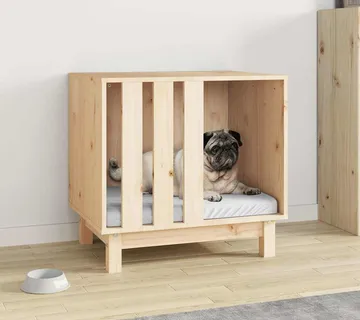 vidaXL Kućica za pse 60 x 45 x 57 cm od masivne borovine - Venlo