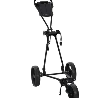 vidaXL Golf Trolej Crna Željezo Sklopivo - Venlo