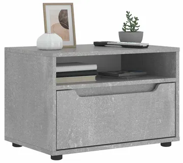 vidaXL TV ormarić VISNES beton sivi 60x40x38 cm konstruirano drvo - Venlo