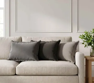 vidaXL Presvlaka za jastuk 2 kom. HOUTEN Antracit 40 x 60 cm Poliester - Venlo